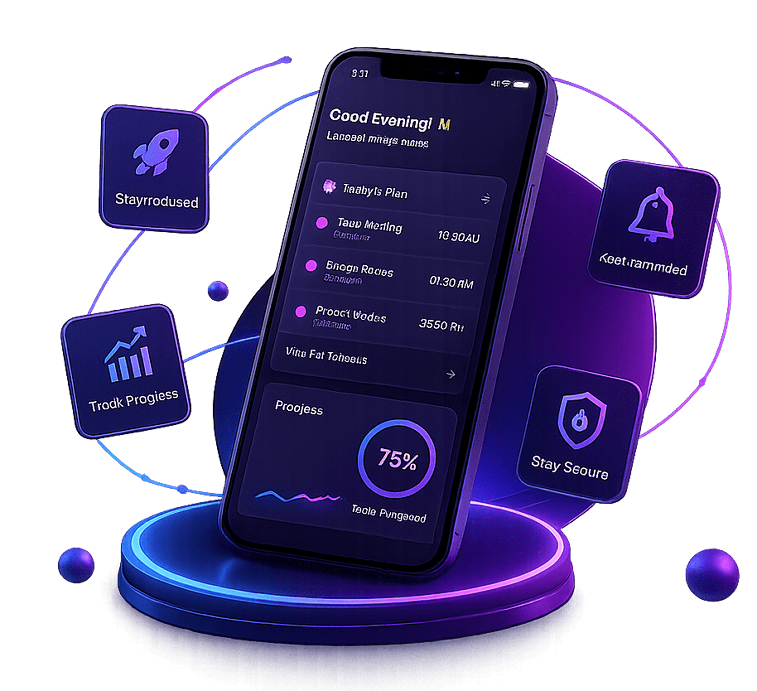 Sabkobol Calendar mobile app with sync features